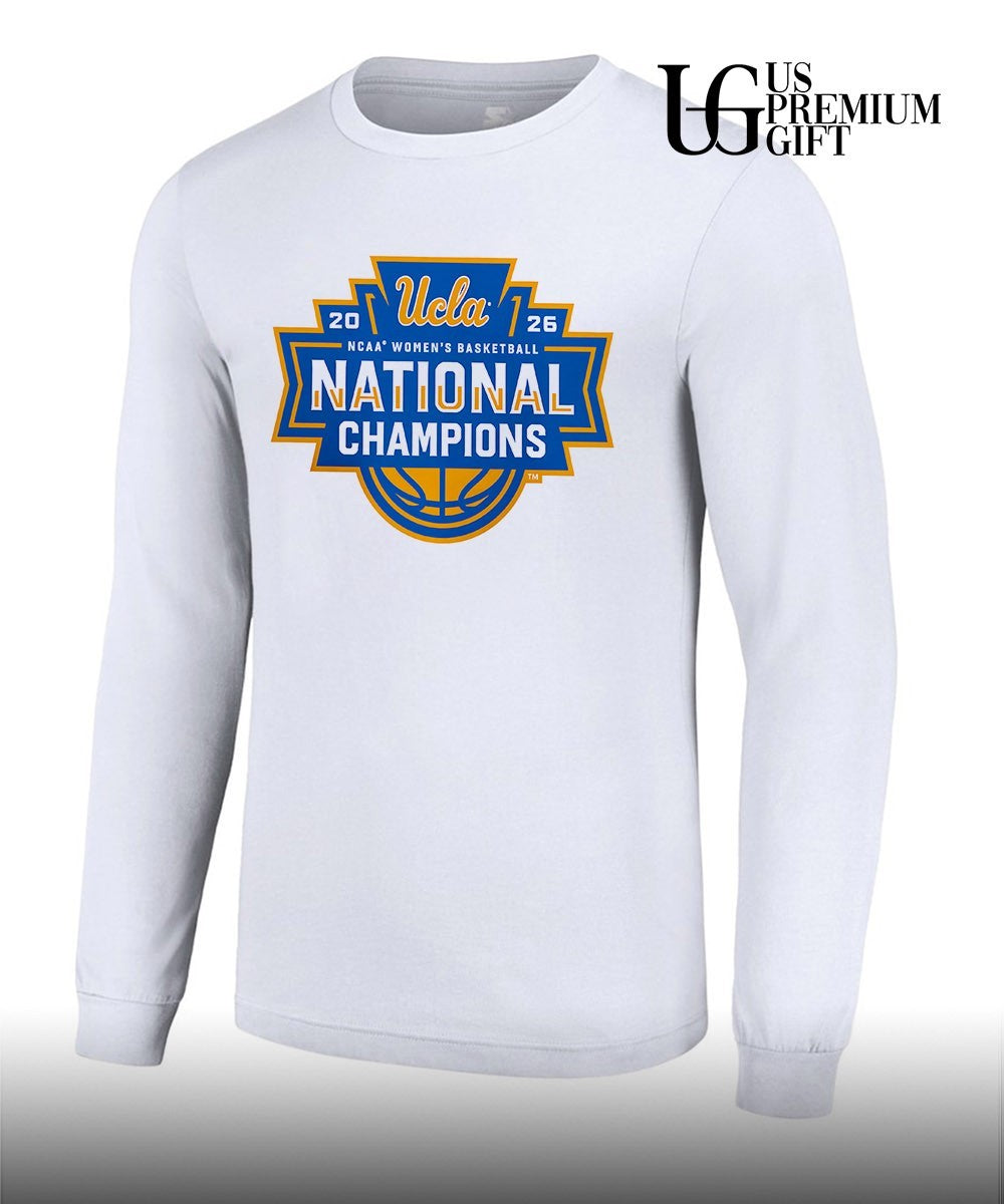 UCLA Bruins 2026 NCAA Women’s Basketball National Champions logo shirt