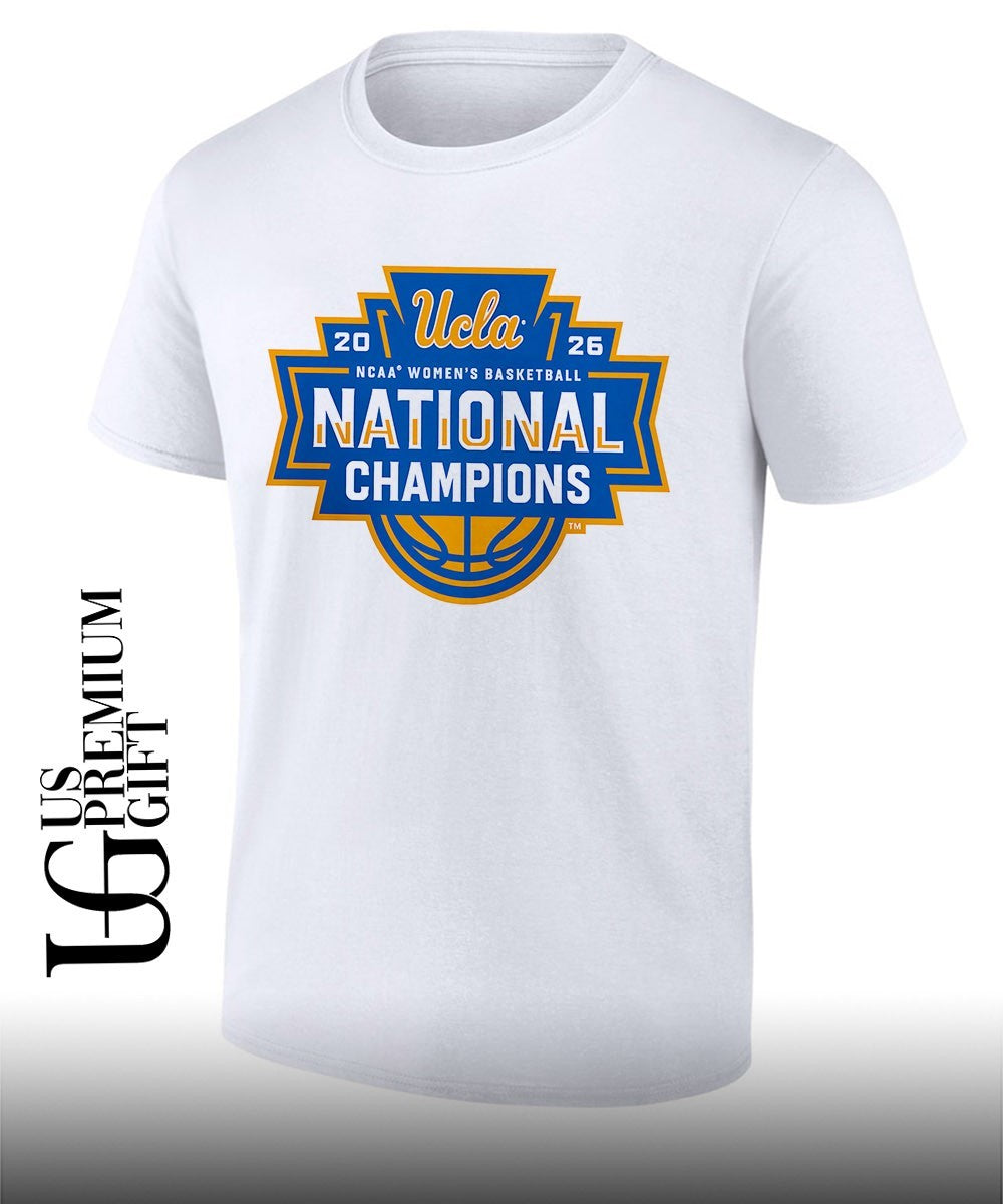 UCLA Bruins 2026 NCAA Women’s Basketball National Champions logo shirt