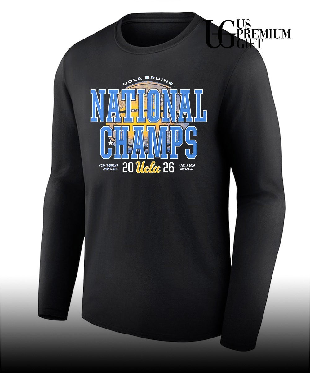 UCLA Bruins 2026 NCAA Women’s Basketball National Champions shirt