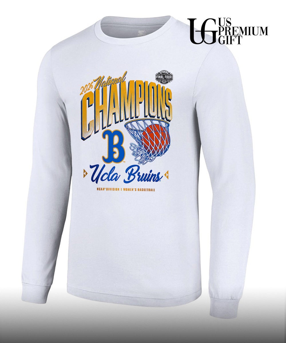 UCLA Bruins 2026 NCAA Women’s Basketball National Champions pressure pulse shirt