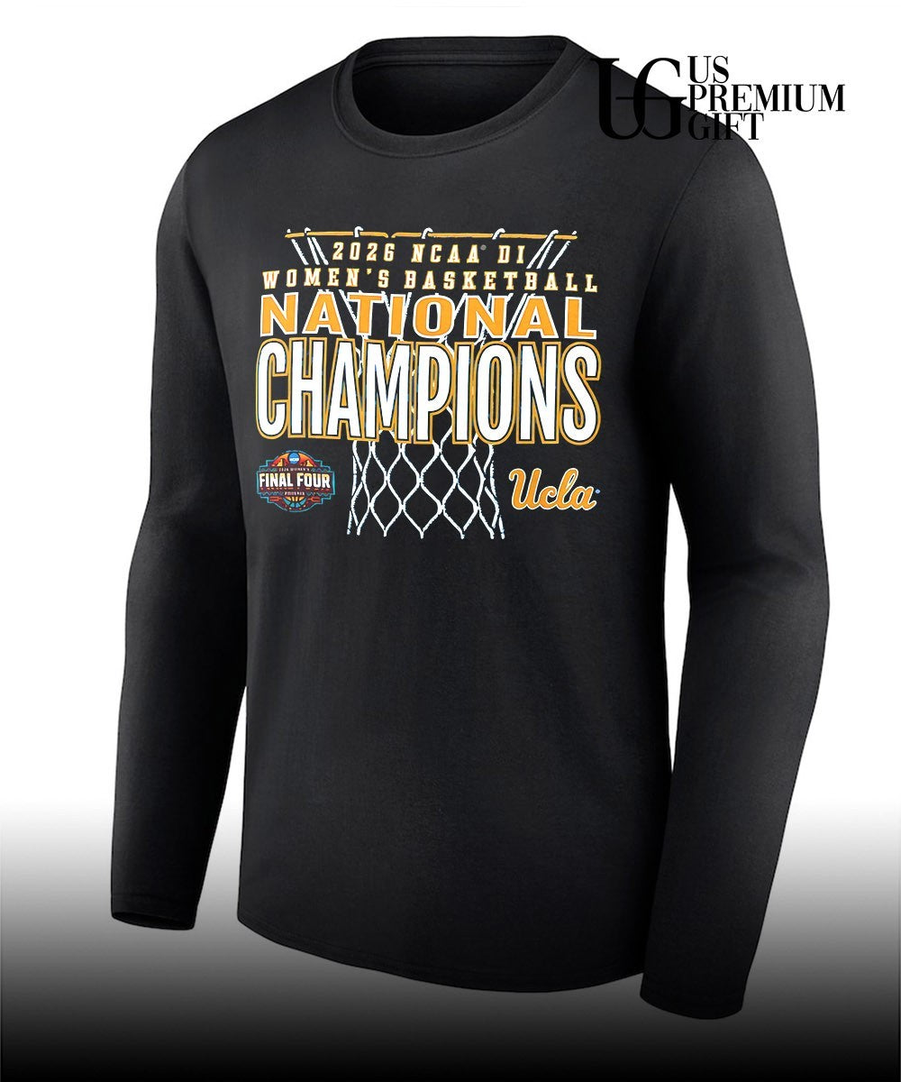 UCLA Bruins 2026 NCAA Women’s Basketball Nets National Champions shirt