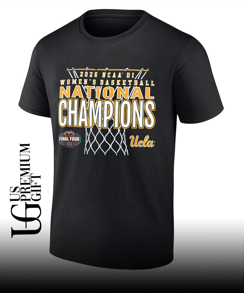 UCLA Bruins 2026 NCAA Women’s Basketball Nets National Champions shirt