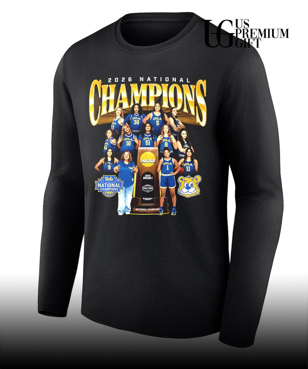 UCLA Bruins 2026 National Champions graphic shirt