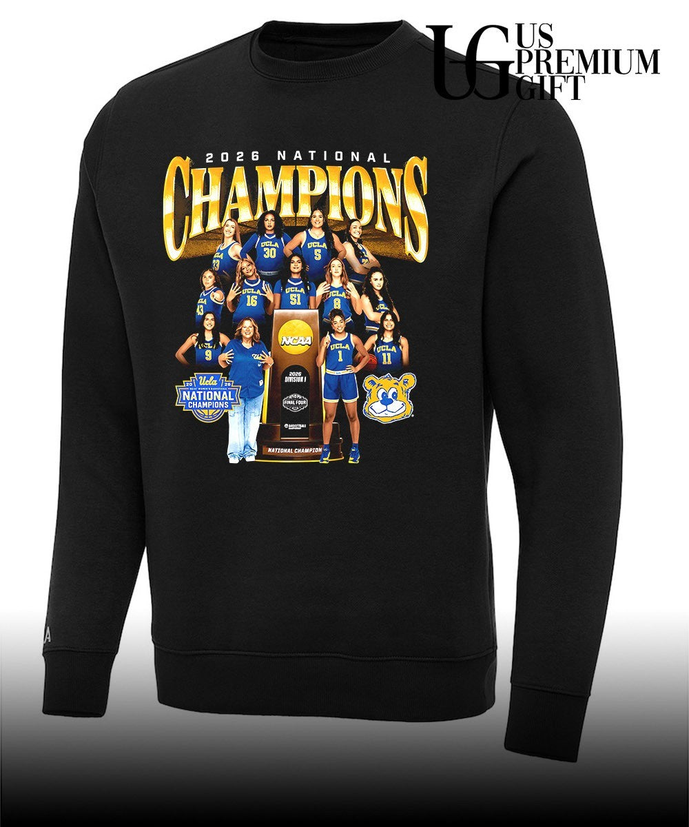 UCLA Bruins 2026 National Champions graphic shirt