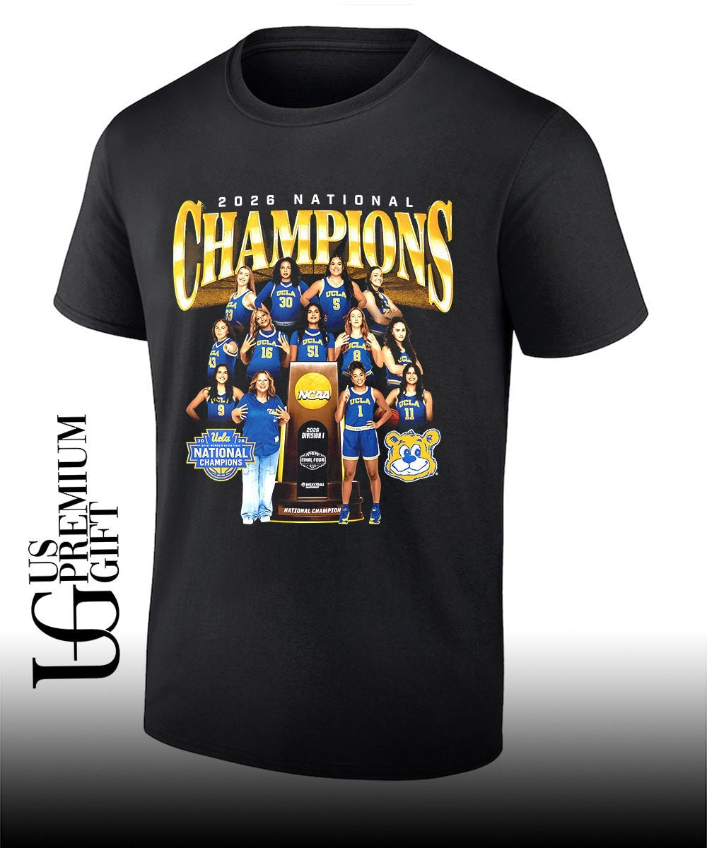 UCLA Bruins 2026 National Champions graphic shirt