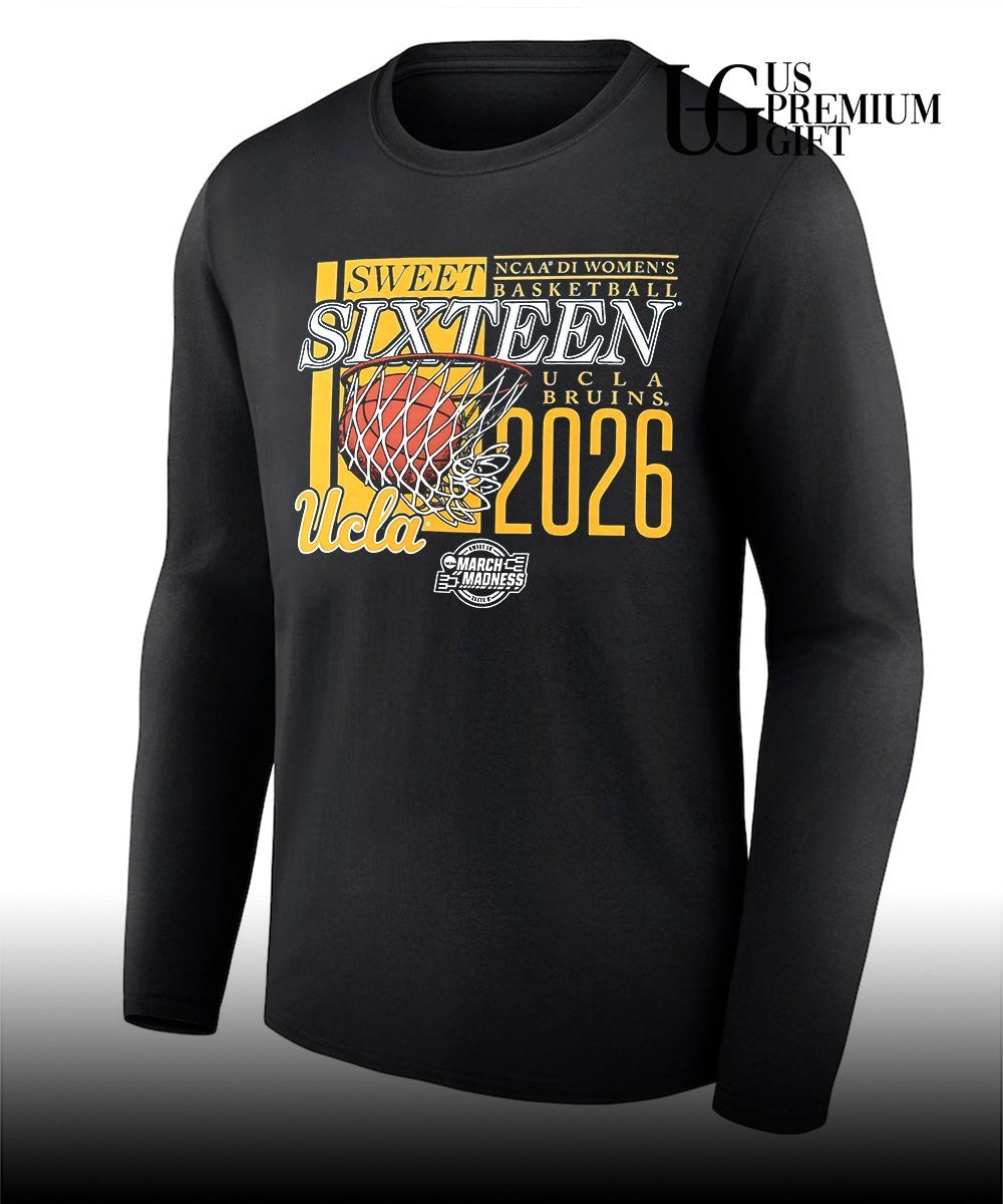 UCLA Bruins Sweet Sixteen NCAA 2026 Division 1 Women’s basketball March Madness shirt