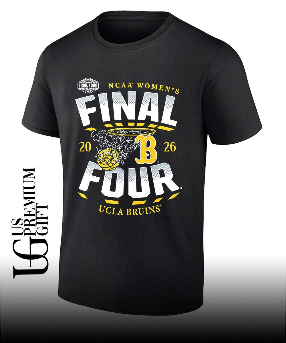 UCLA Bruins basketball Nets NCAA Women’s Final Four 2026 shirt