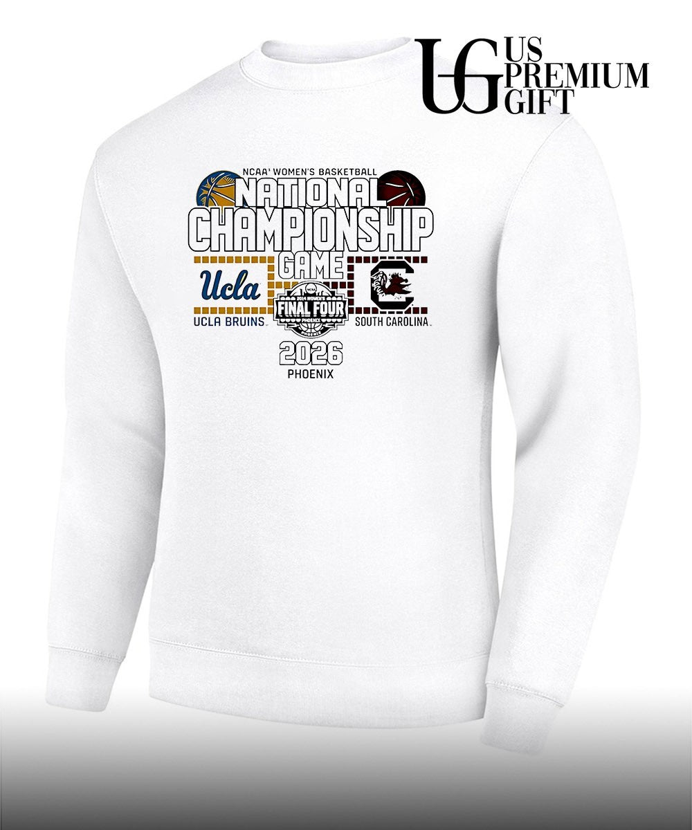 UCLA Bruins vs South Carolina 2026 Women’s National Championship Matchup shirt