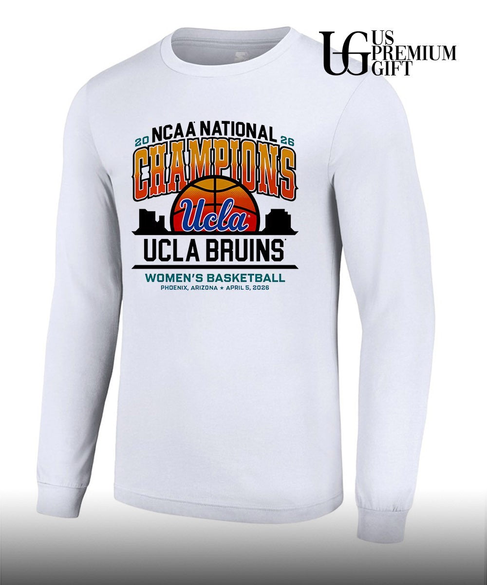 UCLA Bruins women’s basketball 2026 National Champions Phoenix shirt