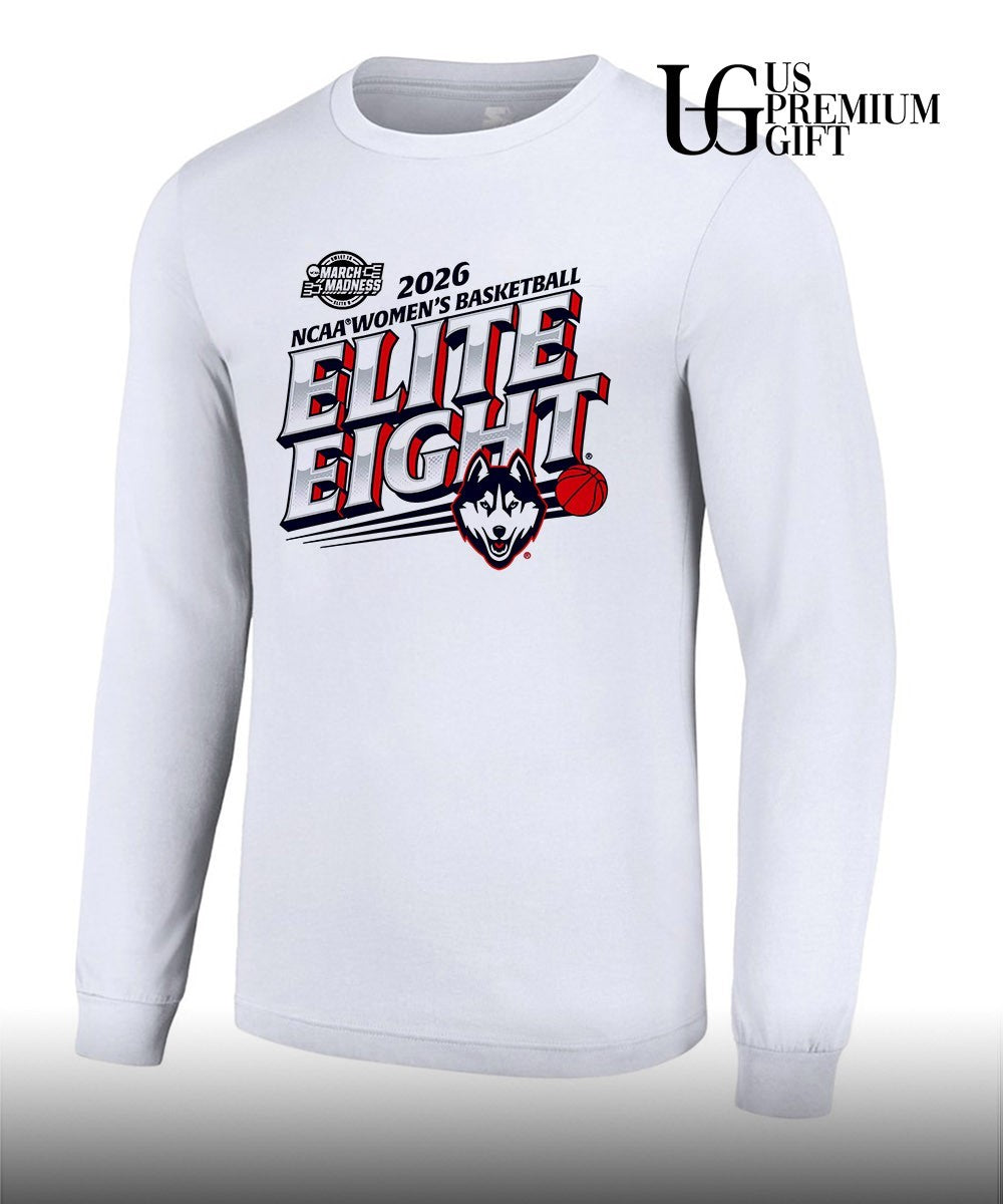 UConn Huskies 2026 Elite Eight NCAA Women’s basketball shirt