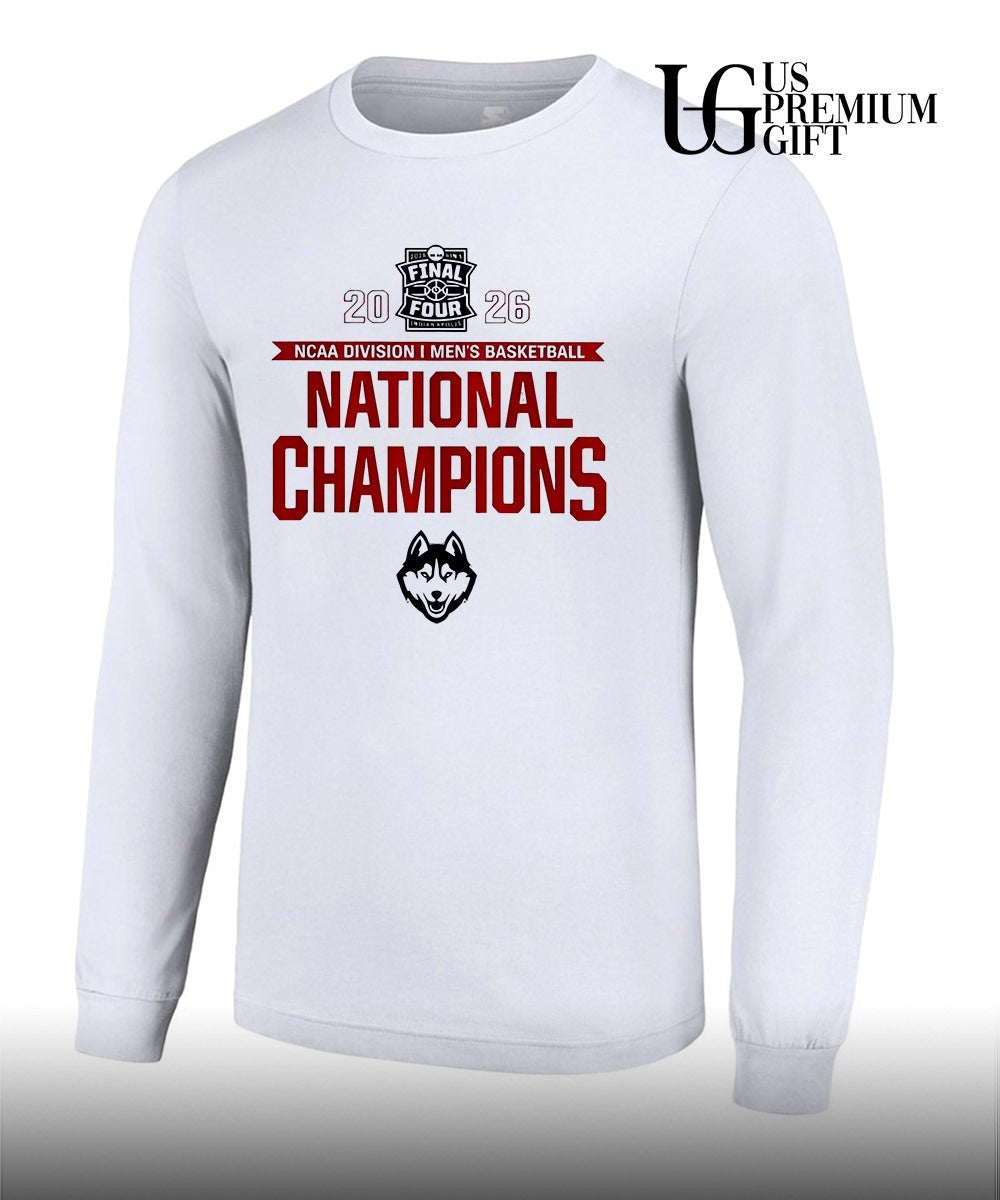 UConn Huskies 2026 NCAA Division I Men’s Basketball Final Four National Champions classic shirt