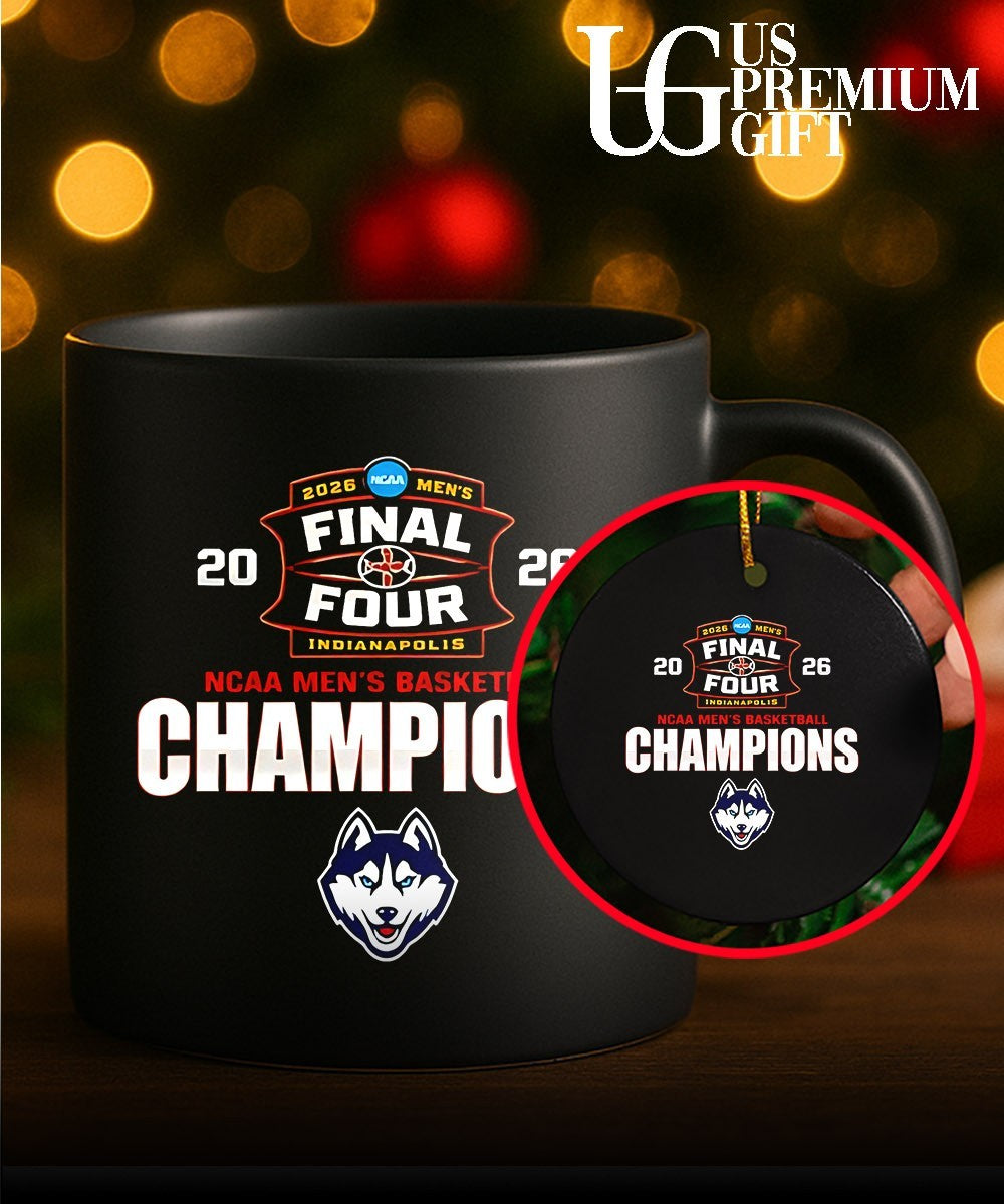 UConn Huskies 2026 NCAA Division I Men’s Basketball Final Four National Champions logo shirt
