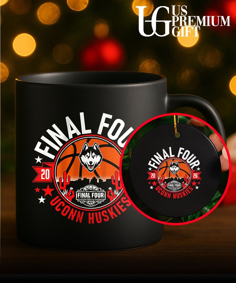 UConn Huskies basketball 2026 Final Four March Madness Skyline City shirt