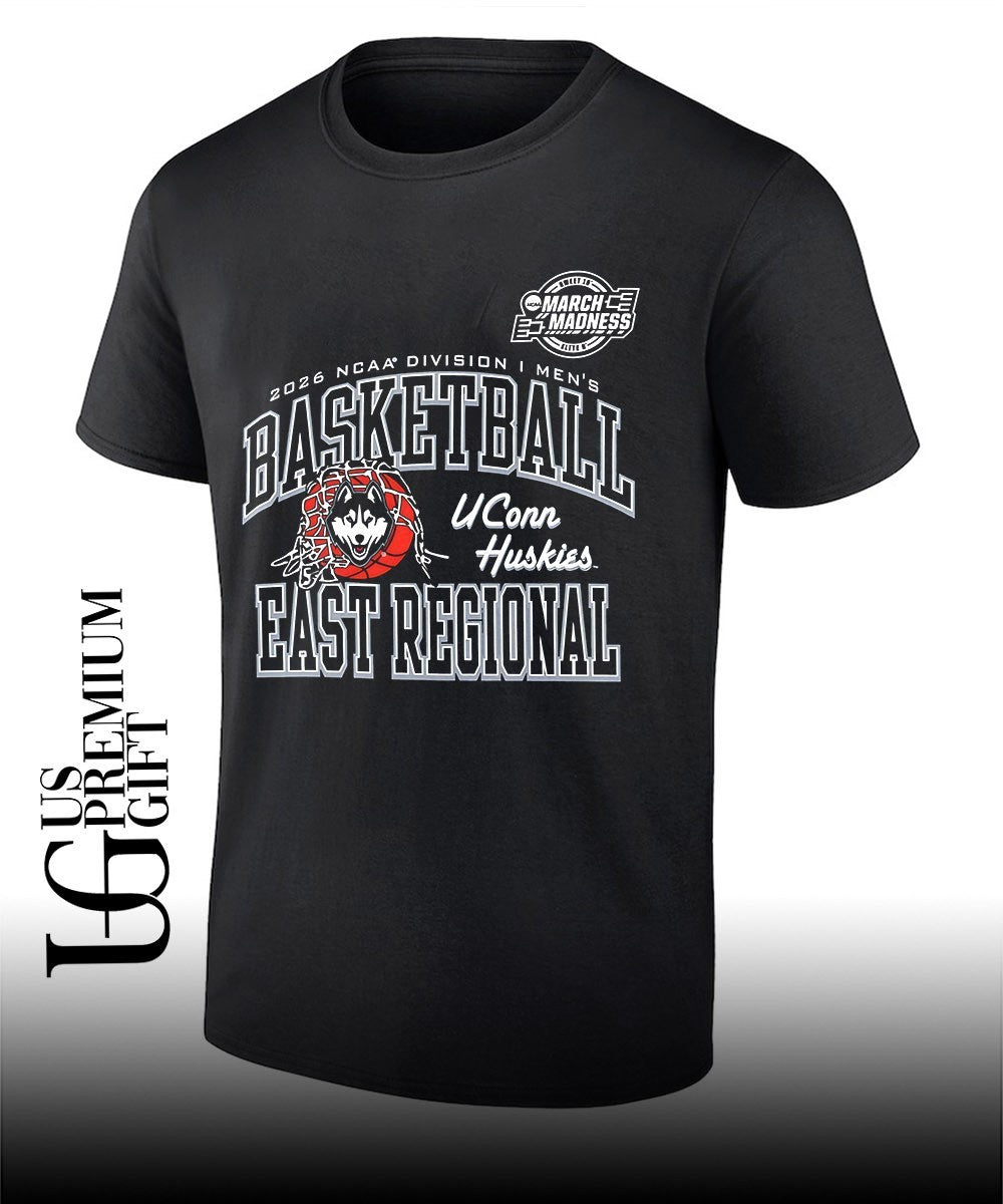 UConn Huskies basketball NCAA Division I March Madness East Regional 2026 shirt