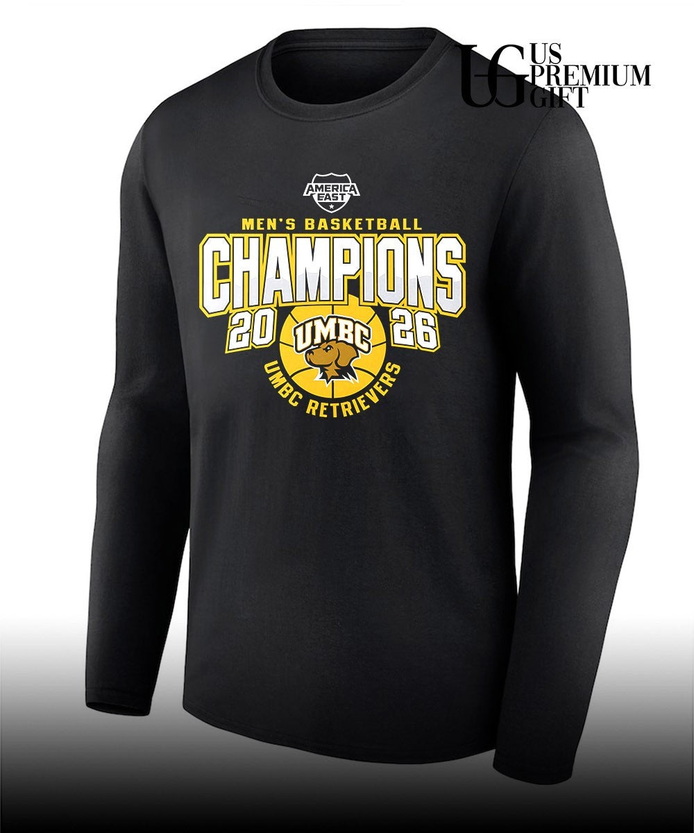 UMBC Retrievers 2026 Men’s Basketball America East Tournament Champions shirt