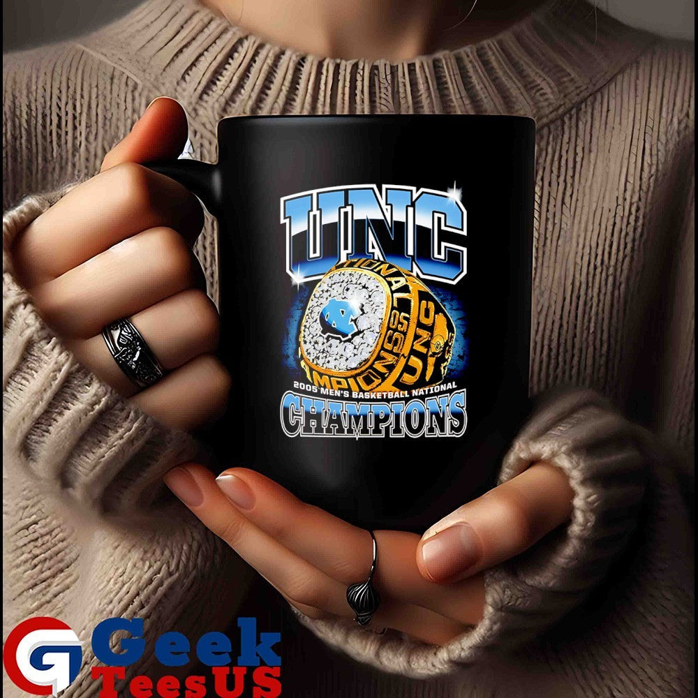 UNC 2005 men’s basketball National Champions ring shirt