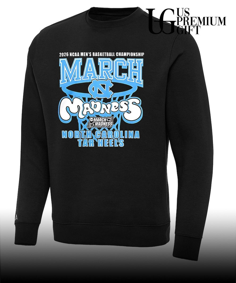 UNC Tar Heels 2026 March Madness NCAA Men’s Basketball Championship shirt