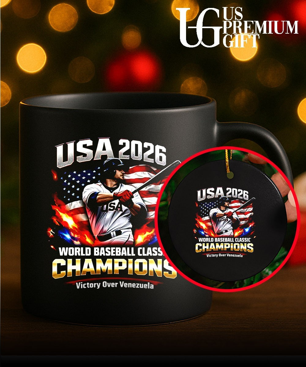 USA 2026 World Baseball Classic Champions Victory Over Venezuela shirt