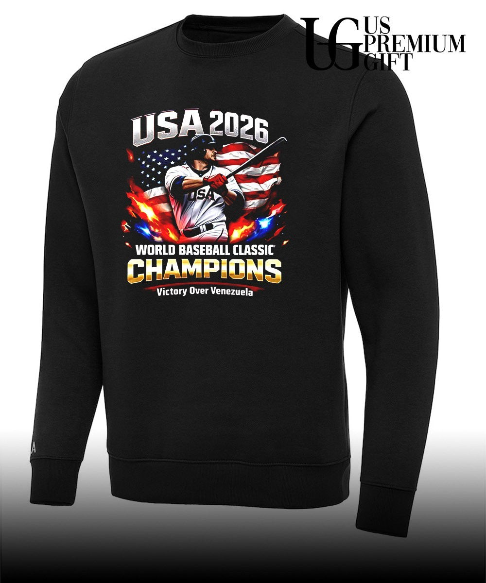 USA 2026 World Baseball Classic Champions Victory Over Venezuela shirt