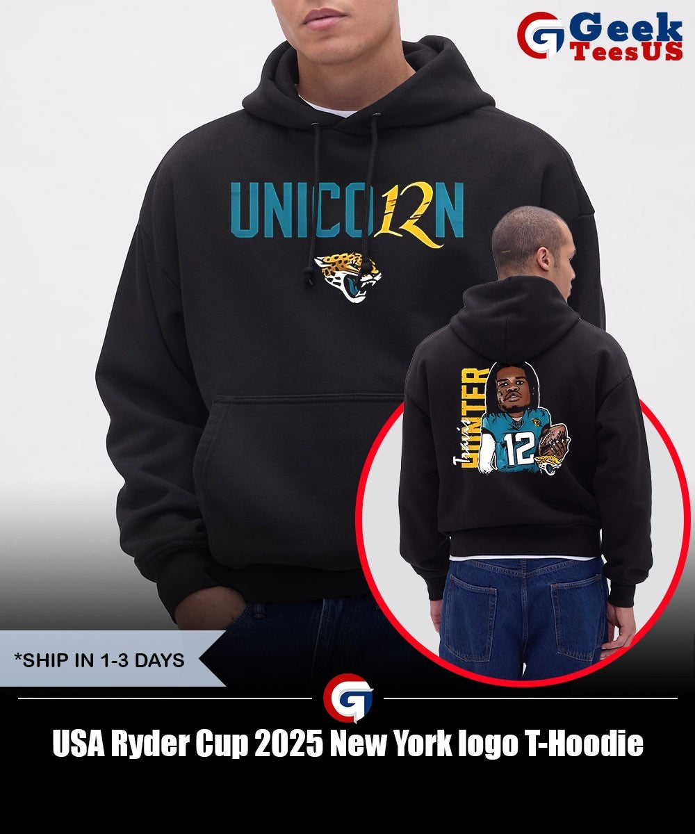 USA Ryder Cup 2025 New York logo T-shirt