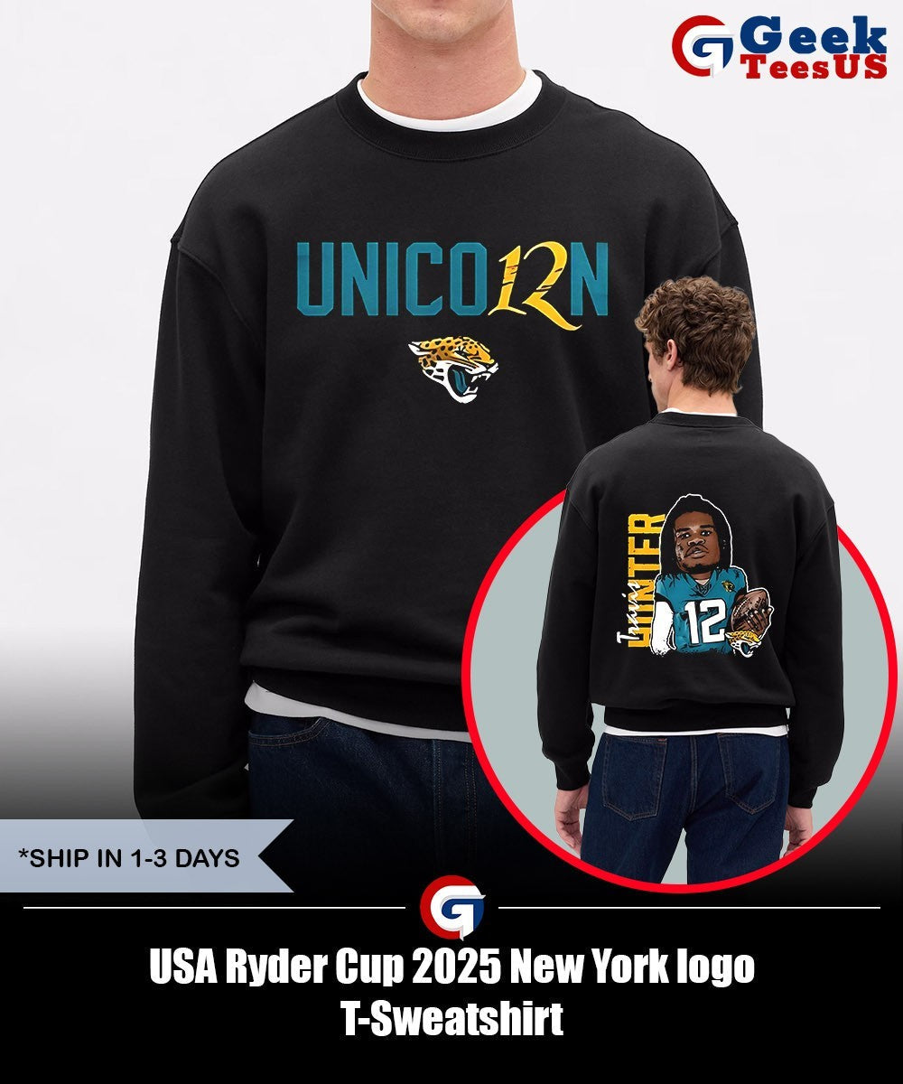 USA Ryder Cup 2025 New York logo T-shirt