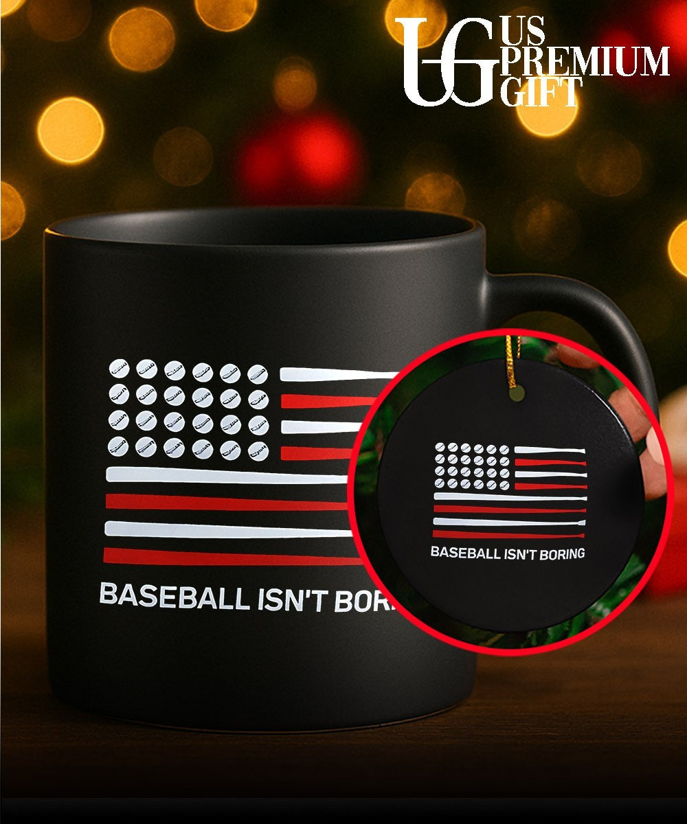 USA flag baseball isn’t boring shirt