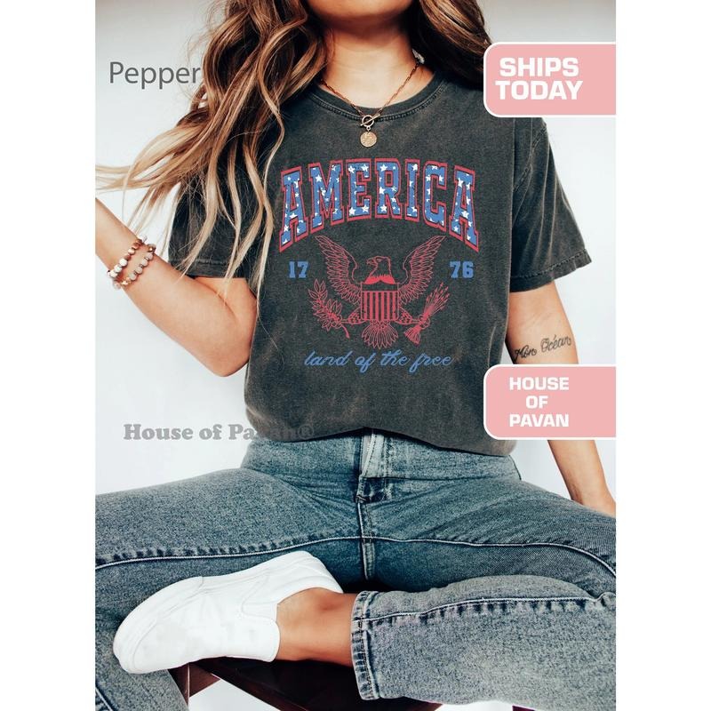 USA Shirt Summer BBQ Red White Blue America 4th July Fourth July Shirt 1776 Shirt Hoodie Sweatshirt