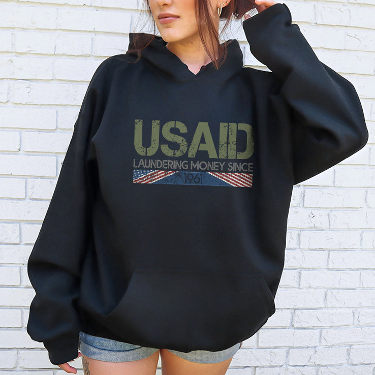 USAID Satire Laundering Money Since 1961 T Shirt