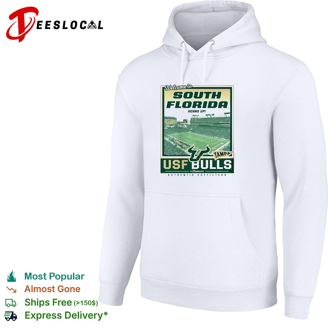 USF Bulls Tampa stadium football shirt