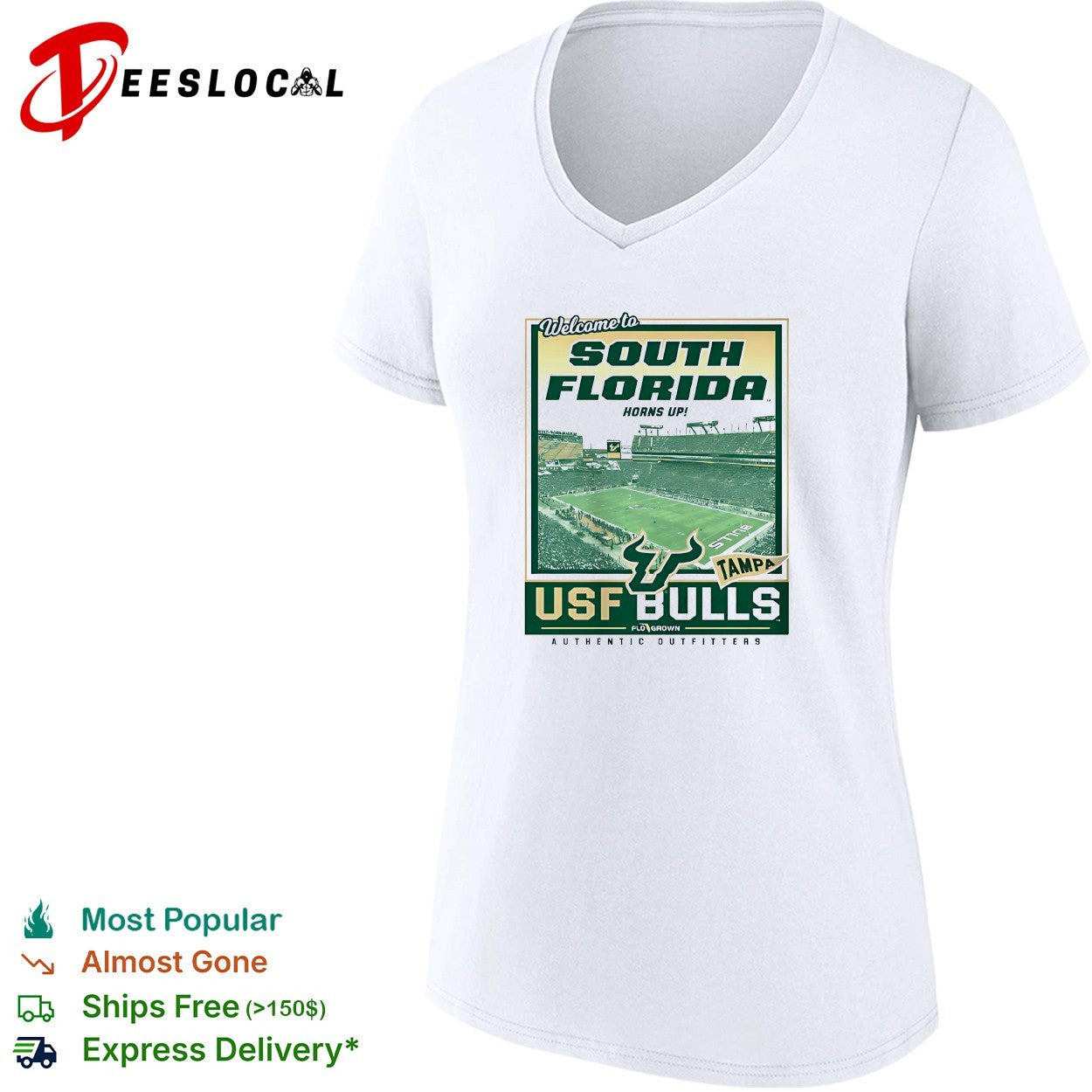 USF Bulls Tampa stadium football shirt
