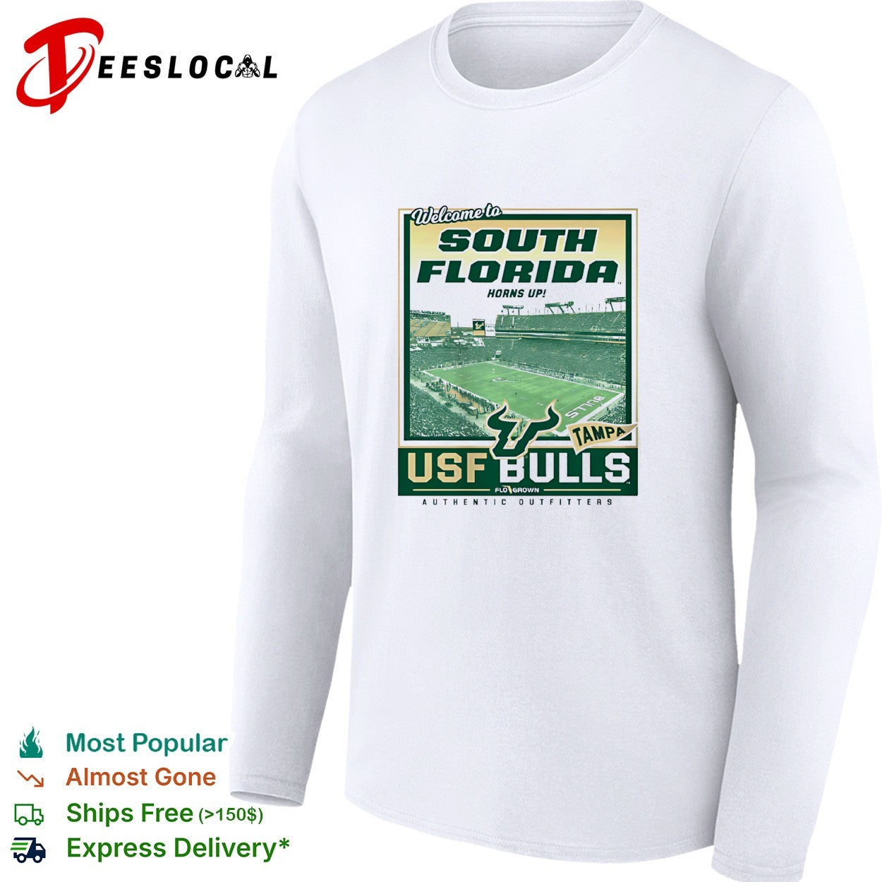USF Bulls Tampa stadium football shirt