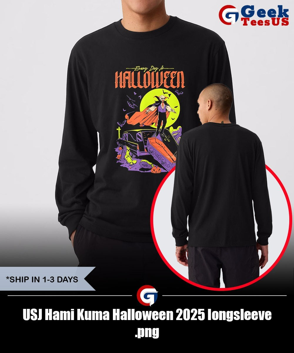 USJ Hami Kuma Halloween 2025 shirt