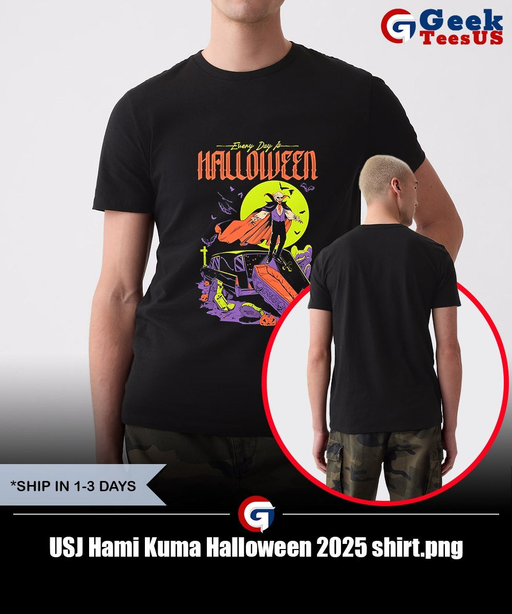 USJ Hami Kuma Halloween 2025 shirt