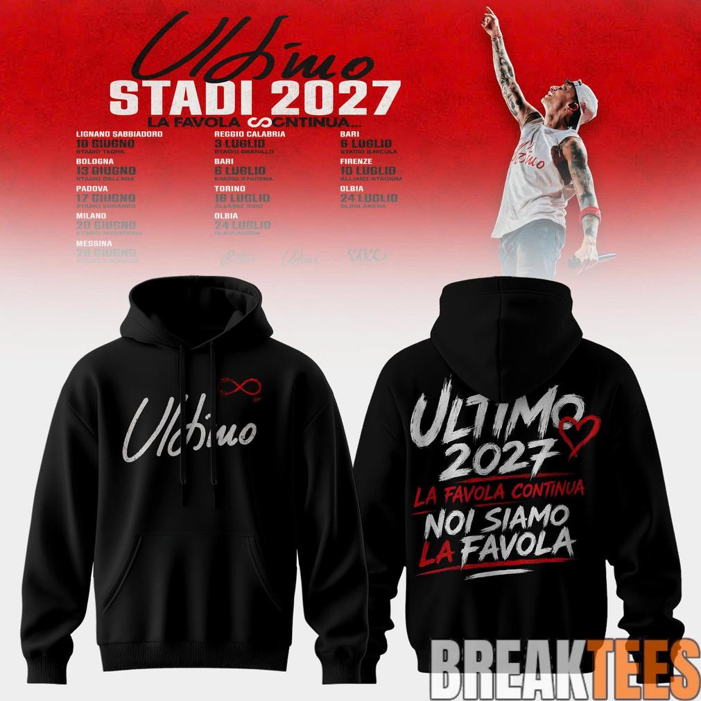 Ultimo Stadi 2027 Tour Hoodie