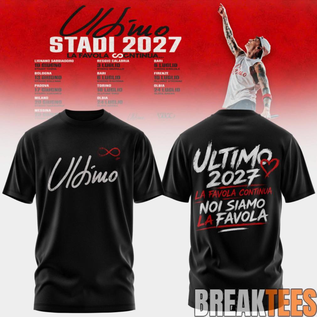 Ultimo Stadi 2027 Tour Shirt