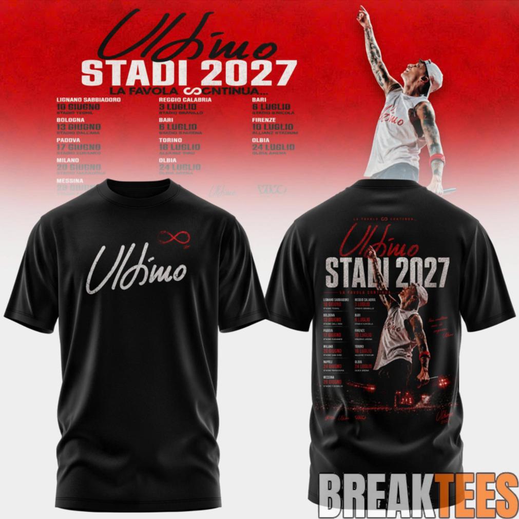 Ultimo Stadi 2027 Tour Shirt