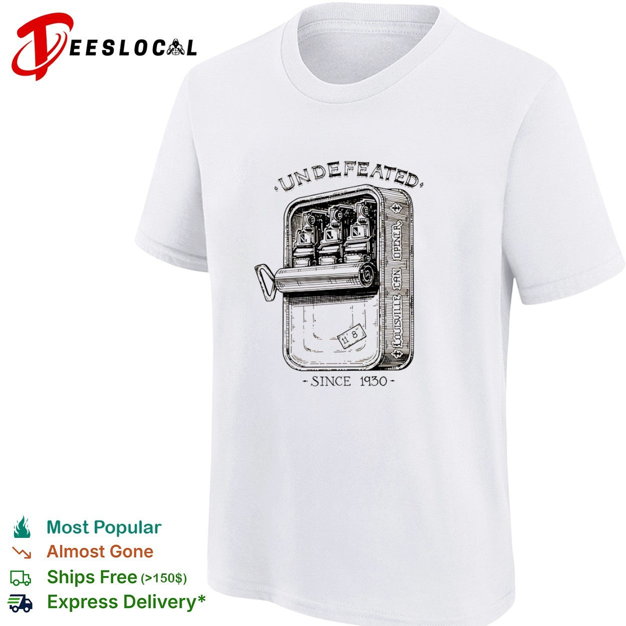 Undefeated Louisville Can Opener Since 1930 shirt