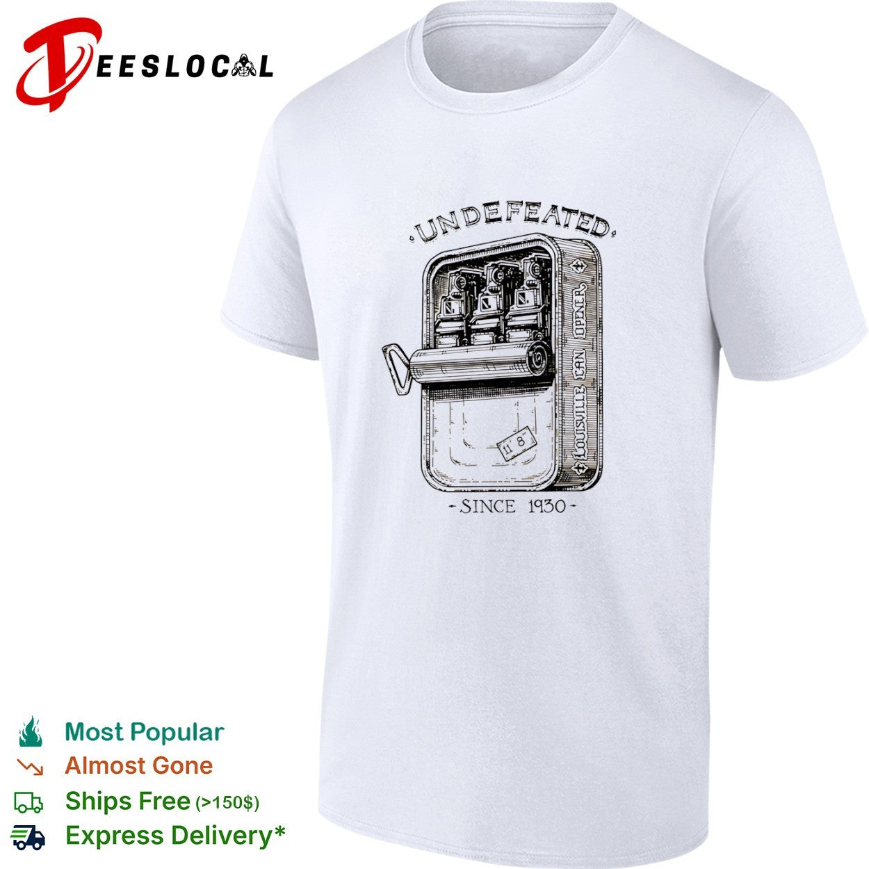Undefeated Louisville Can Opener Since 1930 shirt