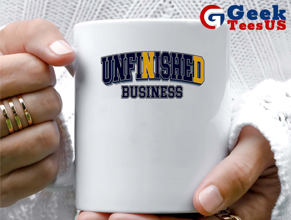 Unfinished Business Notre Dame Fighting Irish football shirt