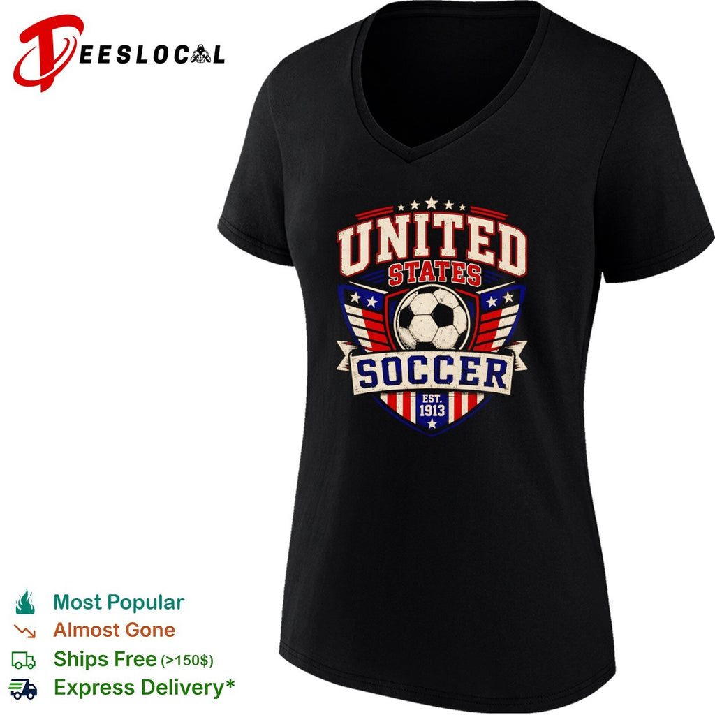 United States Soccer Est 1913 American Sport National shirt