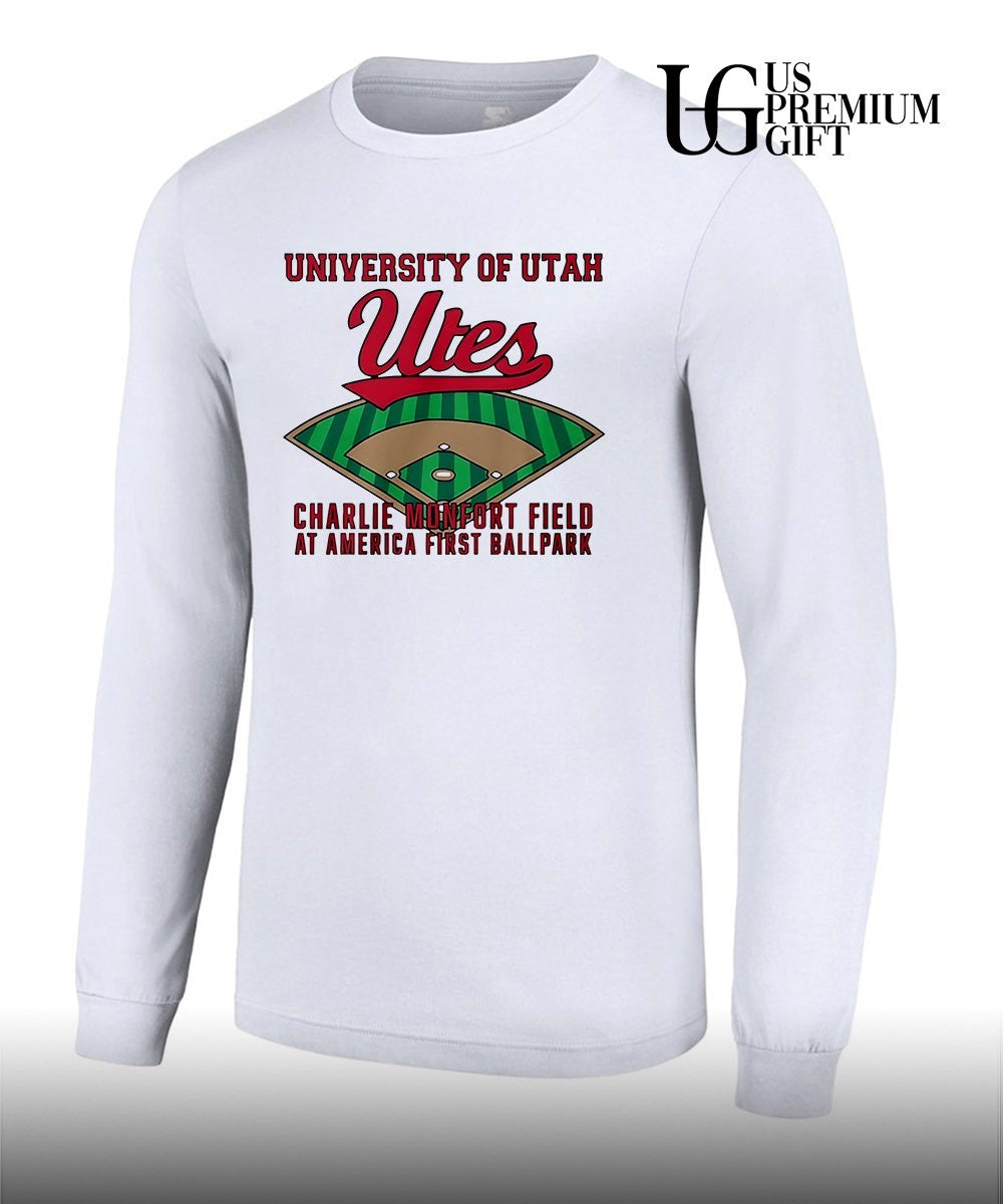 University Of Utah Utes Charlie Monfort Field at America First Ballpark shirt