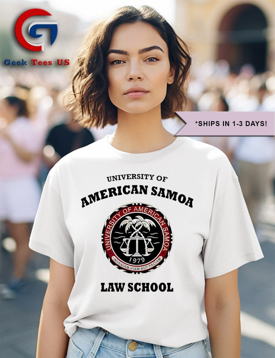 University of American Samoa Law School shirt