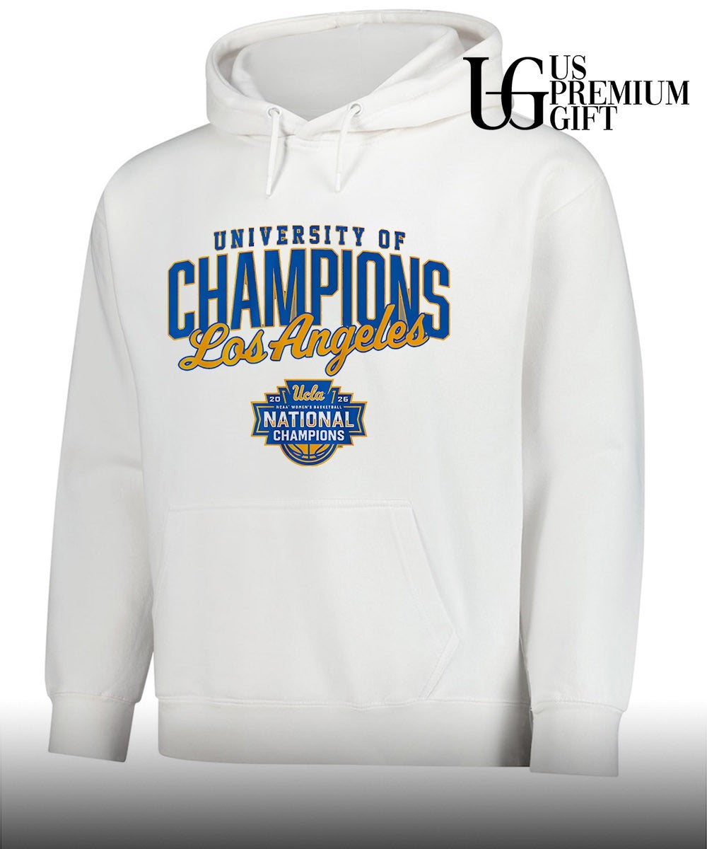 University of Champions Los Angeles UCLA Bruins women’s basketball shirt