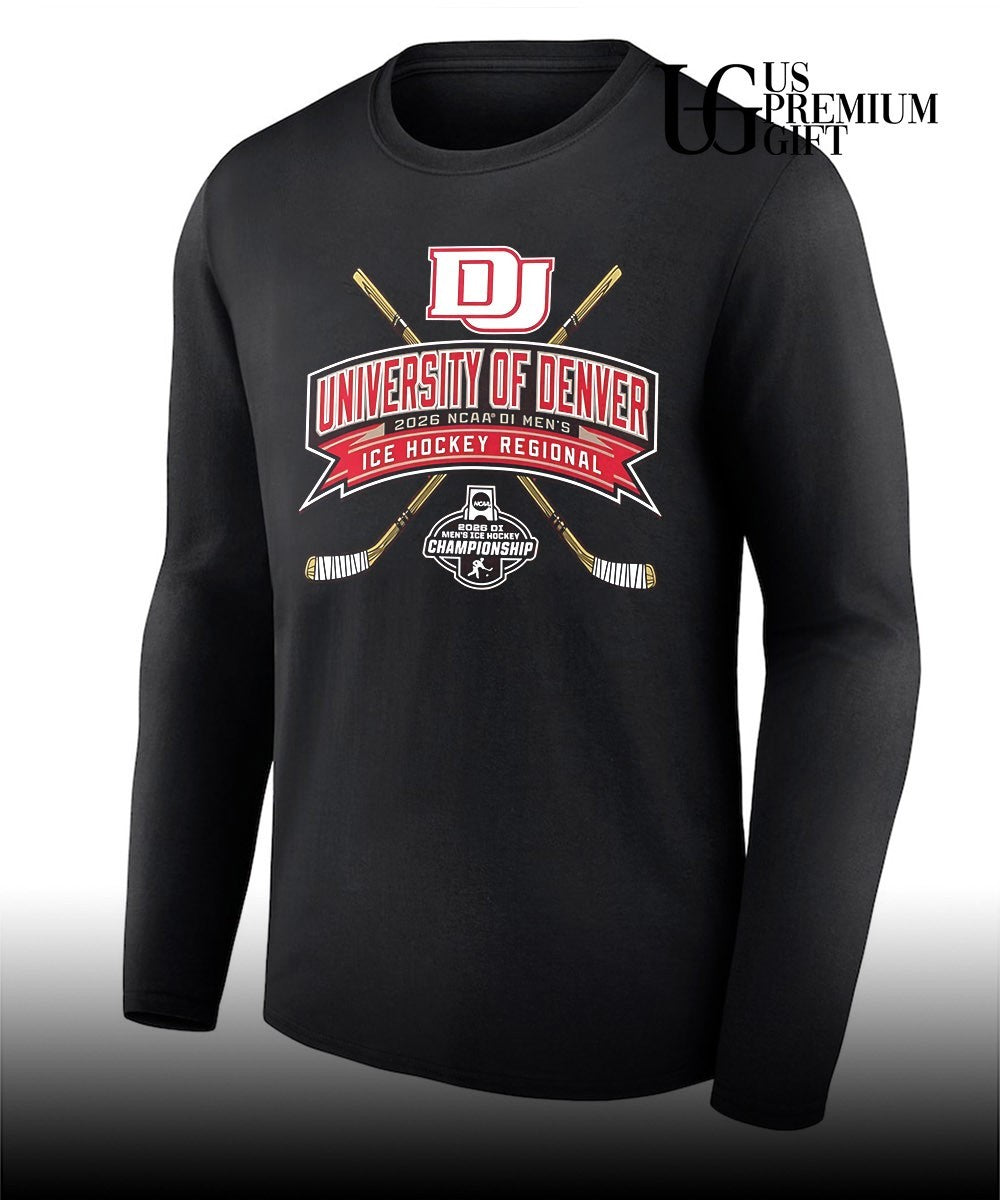 University of Denver Pioneers 2026 NCAA Division I Men’s Ice Hockey Regional shirt