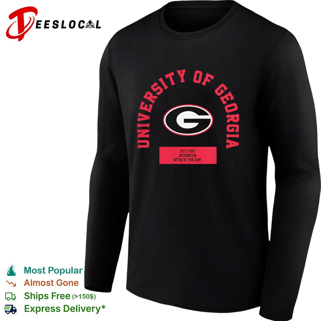 University of Georgia Bulldogs Attack the Day Est 1785 shirt
