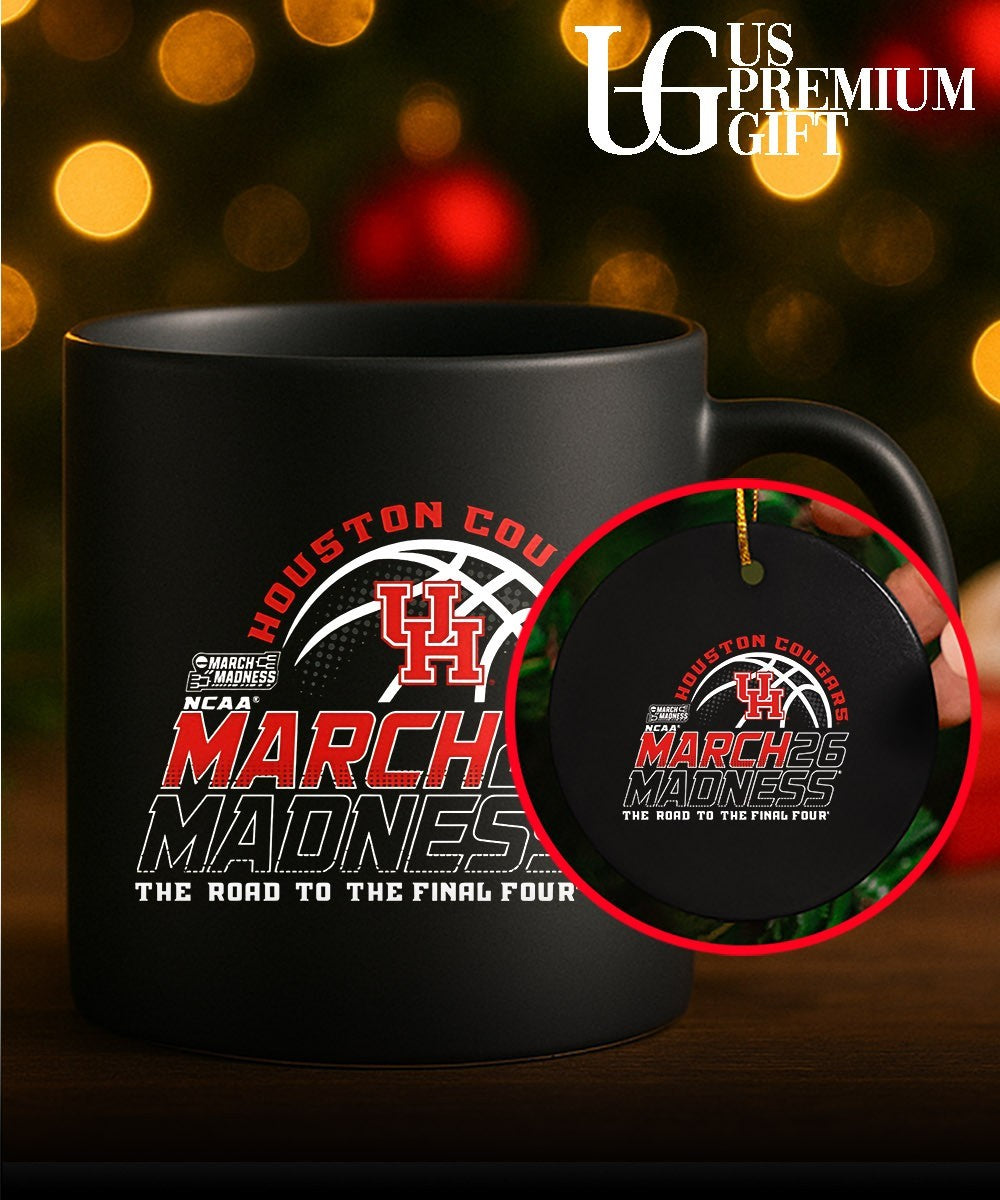 University of Houston Cougars basketball March Madness The Road To The Final Four 2026 shirt