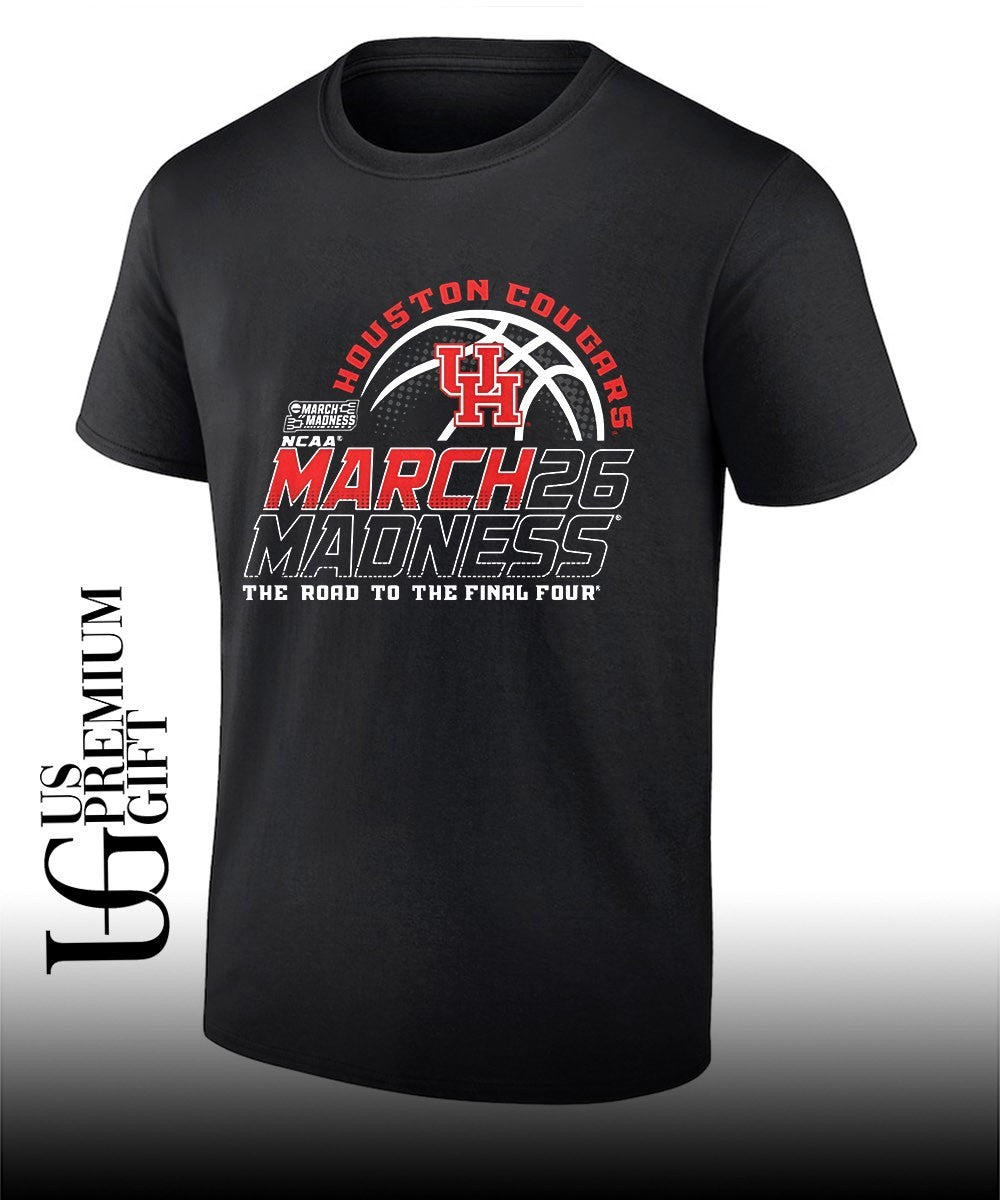 University of Houston Cougars basketball March Madness The Road To The Final Four 2026 shirt