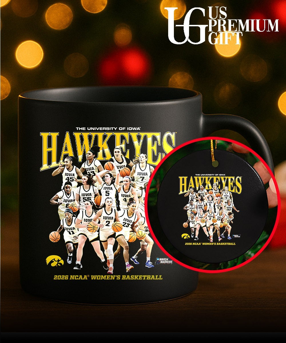 University of Iowa Hawkeyes women’s basketball NCAA March Madness 2026 shirt