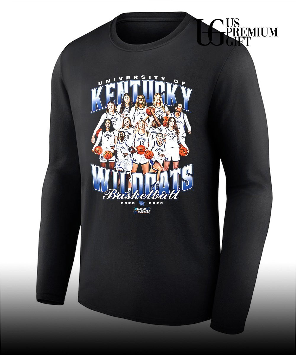University of Kentucky Wildcats women’s basketball NCAA March Madness 2026 shirt