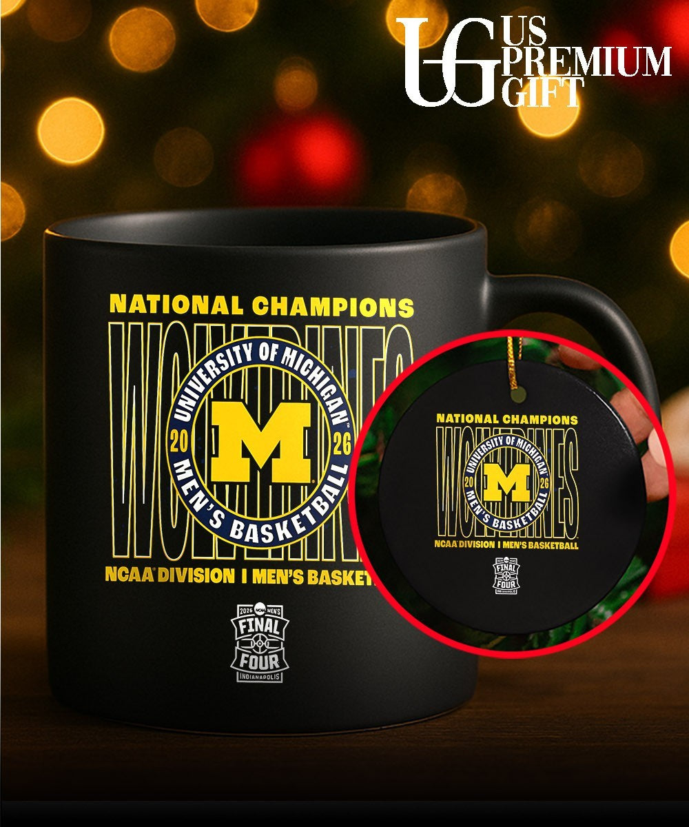 University of Michigan Wolverines 2026 NCAA Men’s Basketball National Champions shirt